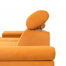 SANTI 2F BRW Corner Sofa Bed Orange