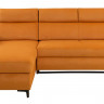 SANTI 2F BRW Corner Sofa Bed Orange