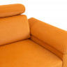 SANTI 2F BRW Corner Sofa Bed Orange