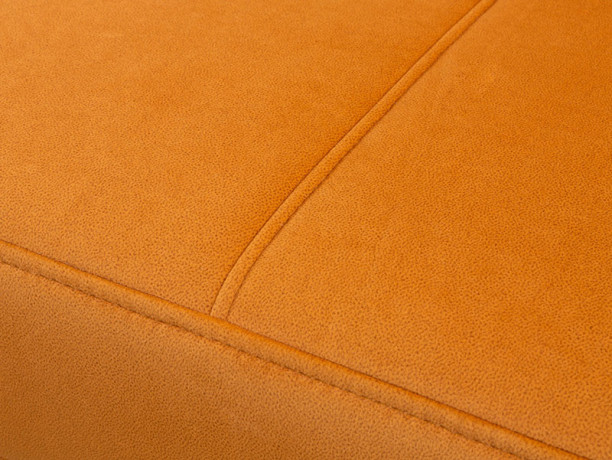 SANTI 2F BRW Corner Sofa Bed Orange