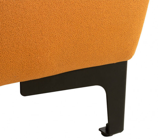 SANTI 2F BRW Corner Sofa Bed Orange