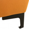 SANTI 2F BRW Corner Sofa Bed Orange