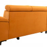 SANTI 2F BRW Corner Sofa Bed Orange