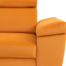 SANTI 2F BRW Corner Sofa Bed Orange