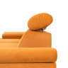 SANTI 2F BRW Corner Sofa Bed Orange