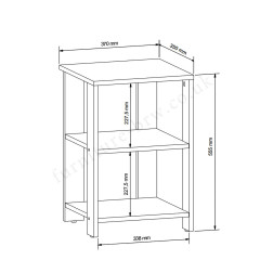 STO/35 NENO BRW Coffee Table