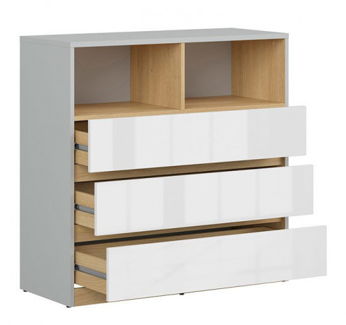 KOM3S NANDU BRW Chest of Drawers