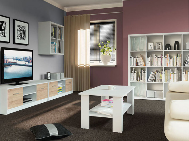 REG/15/16 NEPO PLUS BRW Shelf Unit