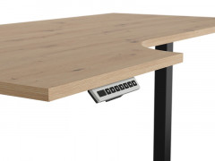 BIU/160/90/B/L SPACE OFFICE BRW Corner Desk