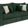 GASPAR IV MEGA LUX 3DL BRW 3 Seater Sofa Bed Green
