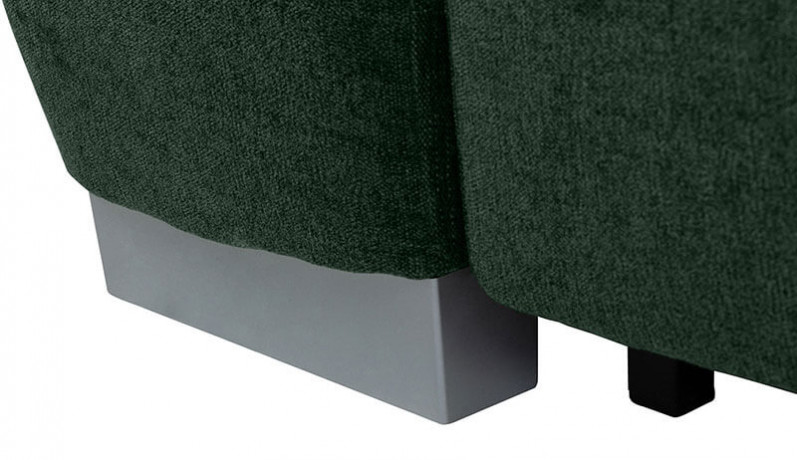 GASPAR IV MEGA LUX 3DL BRW 3 Seater Sofa Bed Green