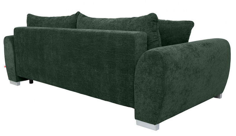 GASPAR IV MEGA LUX 3DL BRW 3 Seater Sofa Bed Green