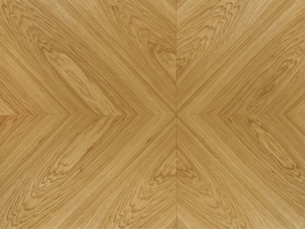 EDMONDO HALMAR Unfolded Rectangular Dining Table Natural Oak