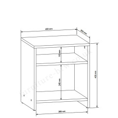 SFK/40 NENO BRW Bedside Table