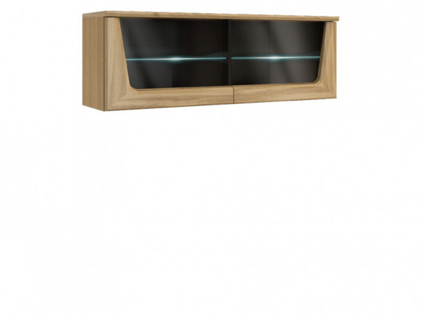 MAGANDA 2DS Wall Glass-Fronted Cabinet MEBIN