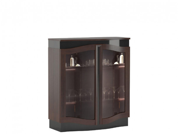 DIUNA 2DS Low Glass-Fronted Cabinet MEBIN