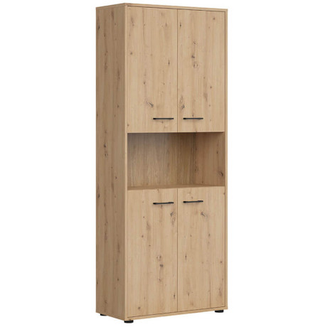 REG4D/200 SPACE OFFICE BRW Tall Cabinet