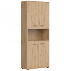 REG4D/200 SPACE OFFICE BRW Tall Cabinet