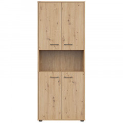 REG4D/200 SPACE OFFICE BRW Tall Cabinet
