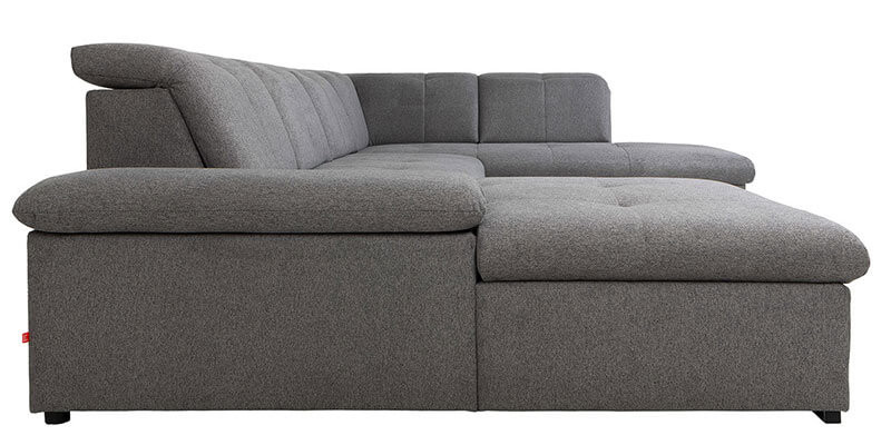 RAMZES 2F BRW Corner Sofa Bed