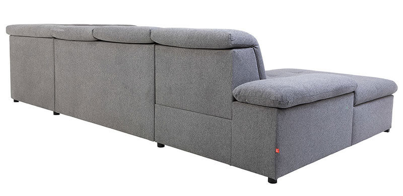 RAMZES 2F BRW Corner Sofa Bed