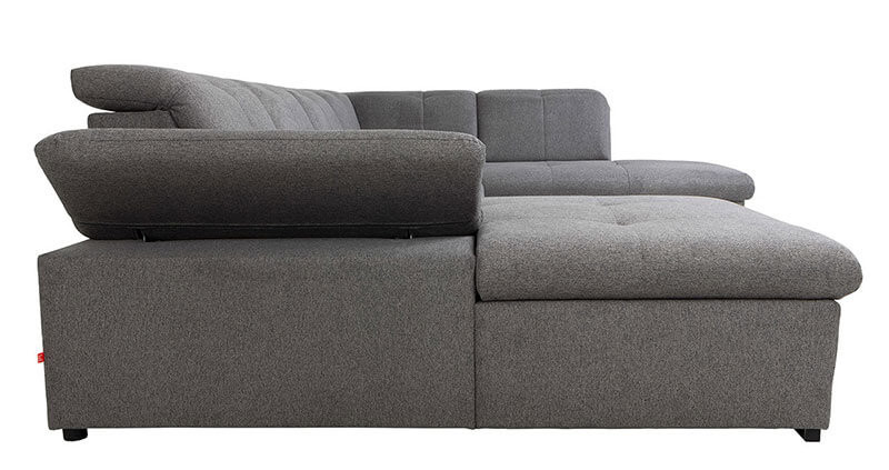 RAMZES 2F BRW Corner Sofa Bed