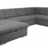 RAMZES 2F BRW Corner Sofa Bed
