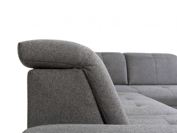 RAMZES 2F BRW Corner Sofa Bed