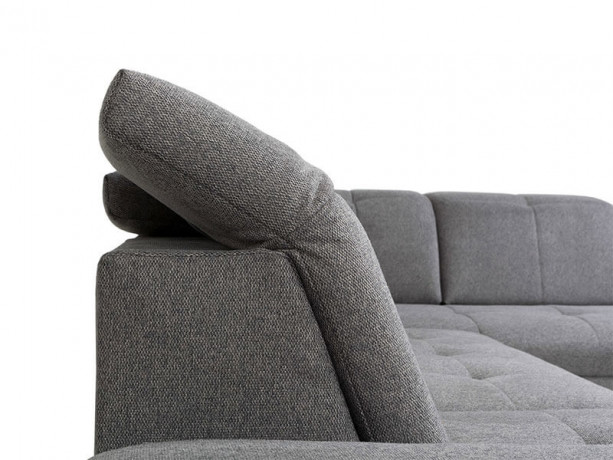 RAMZES 2F BRW Corner Sofa Bed