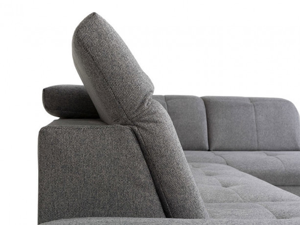 RAMZES 2F BRW Corner Sofa Bed