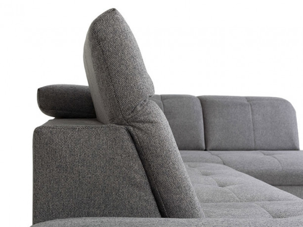 RAMZES 2F BRW Corner Sofa Bed