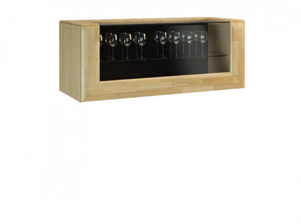ROSSANO 1DS Wall Glass-Fronted Cabinet MEBIN