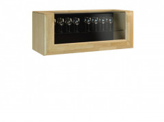 ROSSANO 1DS Wall Glass-Fronted Cabinet MEBIN