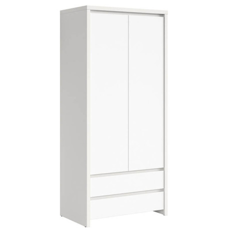 SZF2D2S KASPIAN BRW (white) Wardrobe