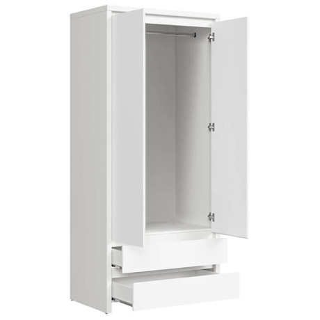 SZF2D2S KASPIAN BRW (white) Wardrobe