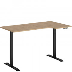 BIU/160/90/B/P SPACE OFFICE BRW Corner Desk