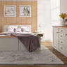 LOZ/160 FRIJA BRW King Size Lift Up Storage Bed