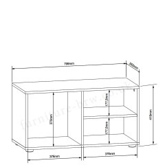 RTV/80 NENO BRW TV Cabinet