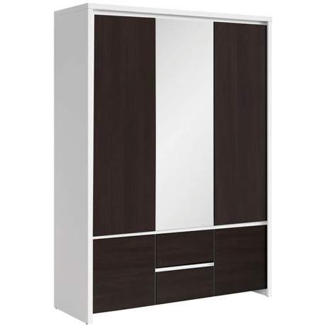 SZF5D2S KASPIAN BRW (white) Wardrobe