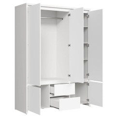 SZF5D2S KASPIAN BRW (white) Wardrobe