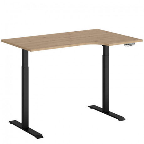 BIU/140/90/B/P SPACE OFFICE BRW Corner Desk