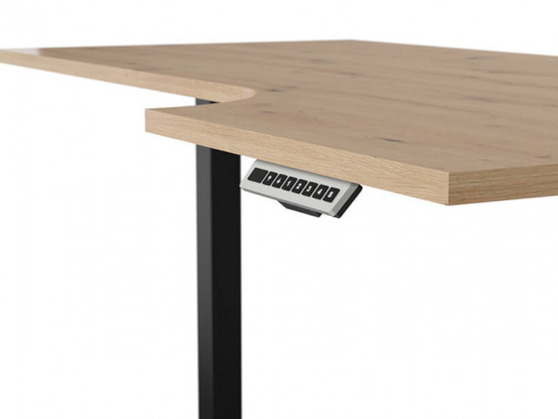 BIU/140/90/B/P SPACE OFFICE BRW Corner Desk