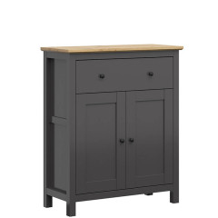 KOM2D1S HESEN BRW Cabinet