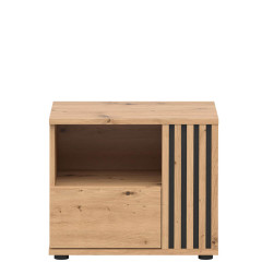 KOM1S/P VABRES BRW Bedside Table