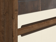 REG2W2D RUSO BRW Glass-Fronted Cabinet