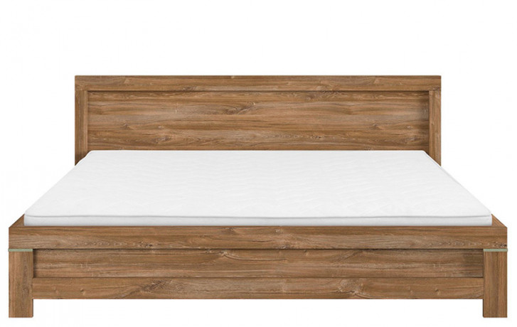 LOZ/180 GENT BRW Super King Size Bed