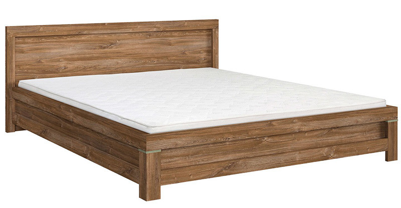 LOZ/180 GENT BRW Super King Size Bed