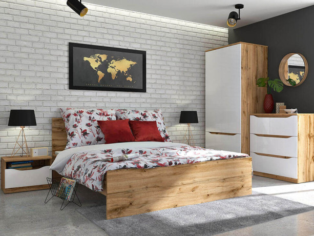 NUIS BRW Bedroom Furniture Set
