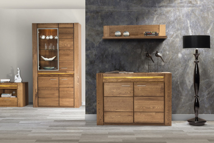 VELVET 34 Shelf with Lighting SZYNAKA