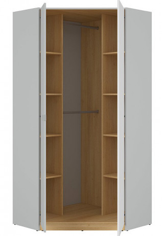 SZFN2D NANDU BRW Corner Wardrobe